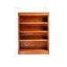 Forest Designs Darla 48" H x 36" W Solid Wood Standard Bookcase Wood in Brown | 48 H x 36 W x 13 D in | Wayfair B6122-MGR