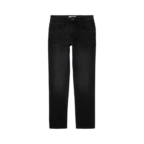 TOM TAILOR Herren Josh Regular Slim Jeans, schwarz, Uni, Gr. 30/30