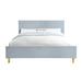 Everly Quinn Panel Bed Wood in Gray | 46 H x 81 W x 86 D in | Wayfair F8572674BF2A4AD187E7F564CCB4814A