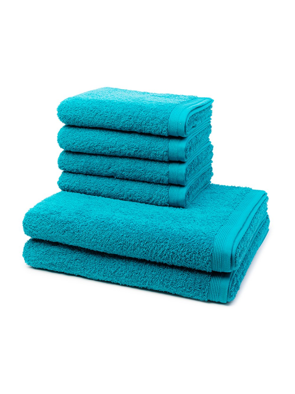 Möve Handtuchset 6-teilig Damen türkis, ONE SIZE Image