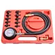 Engine Oil Pressure Test Kit Tester Car Garage Tool Low Oil Warning Devices 12 piece quick fitting