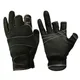 1 Paar Winter Angeln 3 Finger Anti Slip Leder Handschuhe Warme PU Finger Handschuhe Für Angeln