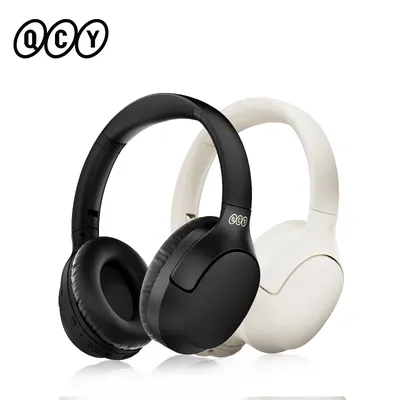 QCY H2 Pro Drahtlose Kopfhörer Bluetooth 5.3 Kopfhörer BASS Modus HIFI 3D Stereo Headset 70H Spielzeit Over the Ear Gaming Ohrhörer