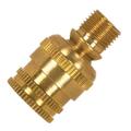 Satco 92332 - 1.2" Solid Brass Unfinished Knurled Swivel (90-2332)