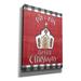 The Holiday Aisle® Zi Mr Mrs Christmas by Lisa Larson - Wrapped Canvas Print Metal in Brown | 54 H x 40 W x 1.5 D in | Wayfair