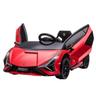 Maury's - macchina elettrica lamborghini per bambini età 3-5 anni rossa