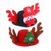 2PCS Christmas Pet Funny Hat Christmas Dog Hat Decoration Headwear Pet Costume Accessory Cosplay Props (Snowman Green Tree)