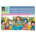 More Time Moms Publishing Inc. Family Calendar and Organizer 2024 Measures 15 x 22 inches with 500 Stickers for Planning