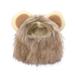 Lion Headgear Cosplay Hat For Cats Critical Role Pet Products Wig Hat Clothing Pet Funny Play Things Dress