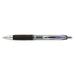 Uni-Ball UBC Signo 207 Retractable Gel Pen - Purple Ink Smoke/Black/Purple Barrel - 1 Dozen