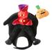 Chucky Inspired Halloween Pet Costume - Pumpkin Ride Design - Fastener Tape - Adjustable - Medium Pet Costume Supplies