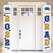 Autrucker 2022 Graduation Decorations Hanging Flags Porch Sign - Class of 2022 & Congrats Grad Flags 2022 Graduation Decorations Party Supplies for Indoor or Outdoor Home