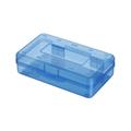 Ovzne Plastic Pencil Box Large Capacity Pencil Boxes Clear Boxes With Snap-tight Lid Stackable Design And Stylish Office Supplies Storage Organizer Box /8.1*4.8*2.3IN H Free Size