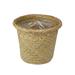 Rustic Woven Basket Planters Practical Versatile Storage Basket for Balcony Living Room Porch