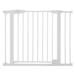 30 x 29.75-40.5 in. Toddleroo White Metal Auto-Close Gate