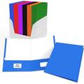 Folders Folders With Pockets 2 Pocket Folders Folders With Pockets Bulk Holds 100 (50 Per Pocket) Assorted Colors Office Or School (400)