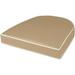 18 X 16 X 3 Sunbrella Rounded Back Chair Cushion (Sunbrella Sand)