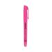 3 PK Universal Pocket Highlighters Fluorescent Pink Ink Chisel Tip Pink Barrel Dozen (08855)