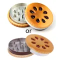 Nouvelle vente Biscuit Design Herbal Herb Tobacco Grinder Smoke Crusher Hand Muller