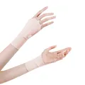 Gants de Golf demi-doigt pour hommes et femmes 1 paire pour droitier ou gaucher en soie glacée