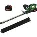 22 Cordless Hedge Trimmer 5.5-lb Ultra Lightweight Bushes Trimmer w/Dual-Action Laser Blade 5/8 Cutting Capacity 1400 RPM 20V 3.0Ah Li-ion Battery Compact Electric Gardening Tool
