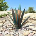 Tequila Rustic Sculpture Metal Agave Plant Metal Agave Yard Art Outdoor Decor Large DIY Metal Agave Plant for Home Yard Decorations Stakes Lawn Ornaments Yard Stakes Garden Figurines Outdoor Patio