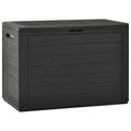 Dcenta Garden Storage Box Storage Cabinet 50.2 Gal Deck Box Garden Organizer Toolbox for Patio Lawn Poolside Backyard Outdoor Furniture 38.7 x 17.3 x 21.7 Inches (W x D x H)