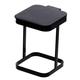 Small Garbage Bag Rack Kitchen Countertop Garbage Bag Hanging Holder Portable with Lid Desktop Trash Bag Holder for Picnic Kitchen Indoor RV Black