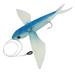 Yoone Seawater Boat Fishing Bait Big Wings Flying Fish Tuna Baits Soft Lure Tackle