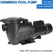 iMeshbean Swimming Pool Pump Above Ground 1.5HP Motor 110V-230V Single Speed Pump For Above Ground Swimming Pool and Inground Pools 6000GPH Head Max 69FT w/ Strainer Basket