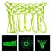 Luminous Basketball Net Portable Basketball Net Outdoor Sports Balls Net Nylon Basketball Mesh