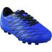 Vizari Unisex-Kid s Youth and Junior Boca Firm Ground (FG) Soccer Shoe | Color - Blue / Black | Size - 7