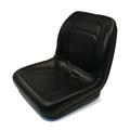 The ROP Shop | Black High Back Seat for 2004 Dixon ZTR 4515B ZTR 4516K ZTR 4518K Zero Turns