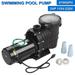 iMeshbean Swimming Pool Pump Above Ground 2HP Motor 110V-220V Single Speed Pump For Above Ground Swimming Pool and Inground Pools 6700GPH Head Max 56FT w/ Strainer Basket & NPT Connector