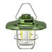 Suzicca Vintage Camping Lantern -resistant Type C Rechargeable Camping for Outdoor Hiking Power Outage Home Backyard Patio