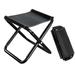 Upgraded Outdoor Portable Folding Stool Folding Chair Camping Stool Combat Readiness Fishing Stool for Adults Fishing Hiking Gardening and Beach Strong and Light