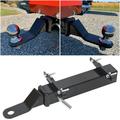 Golf Cart Trailer Hitch Receiver 2 Rear Receiver Hitch Kit Club Car EZGO Yamaha Universal Rear Seat Trailer Hitch Receiver