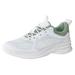 nsendm Women s Shoes Fashion Sneakers Tennis Shoes Casual Slip on Shoes Low Top Sneakers Womens Walking Sneakers Green 39