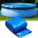 6/8/10/12 Ft Swimming Dust Pool Cover Protector-Solar Cover for Round Frame Pools-Pool Cover for Round Inflatable-Pool Cover Protector Heat Retaining Blanket