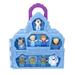 Disney Frozen Castle Playset with 9 Fisher-Price Little People Figures Carry Along Castle Case