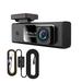 Front Dashcam 1080P Dash Cam Car Camera for Surveillance 360 WiFi Smart Mini Dash Camera for Cars Loop Recording 24H Parking Monitor Front Recorder