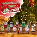 PC Walking Penguin Bag Snowman Toys Toys Party Clockwork Wind-Up Christmas Filler 12 Santa For Festive Novelty funny toy