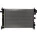 RADIATOR Compatible with 2016-2022 Chevrolet Spark Aluminum Core Plastic Tank 23.63 x 15.63 0.63 in. Size