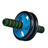 Abdominal Exercise Roller AB Wheel Trainer Core Ab Cruncher Home Gym Fitness Workout Training Equipment (Random Color)