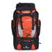80L New Outdoor Accessories Men s Sports Hiking Backpack Climbing Rucksack Travel Luggage Bag Camping Mountaineering ORANGE