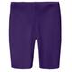 Girls Soft Cotton Long Bike Shorts | Purple