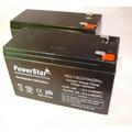 PowerStar UPS Replacement Battery for APC BX900R - APC RBC5 Cartridge No. 5 - Leakproof 12V 7Ah - 2 Per Pack