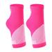 Unique Bargains 1 Pair Ankle Support Braces Adjustable Breathable Ankle Wrap Brace for Sports Running Rose Red Size L