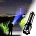 Camping Essential On Clearance -Rechargeable LED Flashlight High Lumens Outdoor Camping Flashlight Water proof For Camping And Emergencies Outdoor Travel Essential