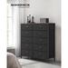 SONGMICS Dresser for Bedroom, Storage Organizer Unit with 10 Fabric Drawers